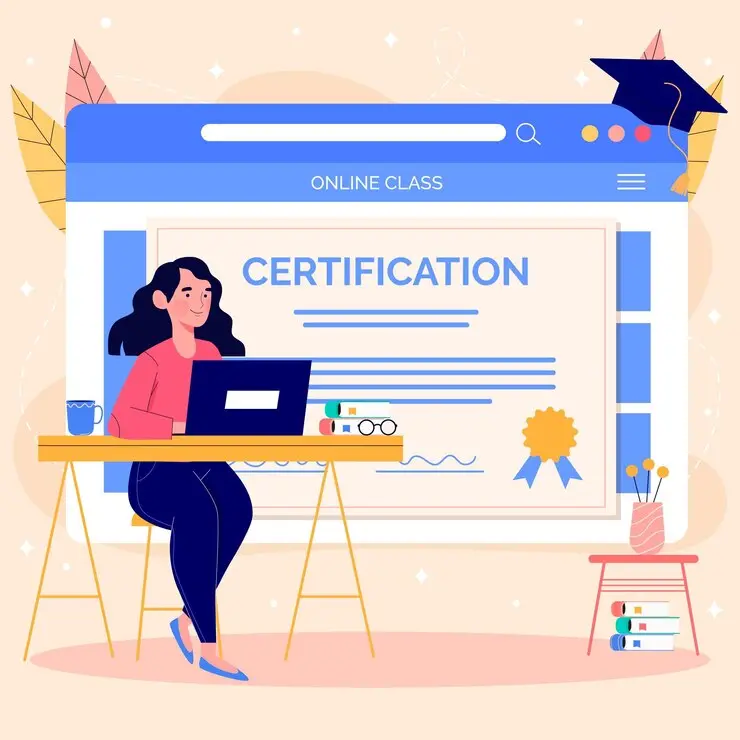Cursos certificados: veja estratégias para monetizá-los. | Foto: Freepik.